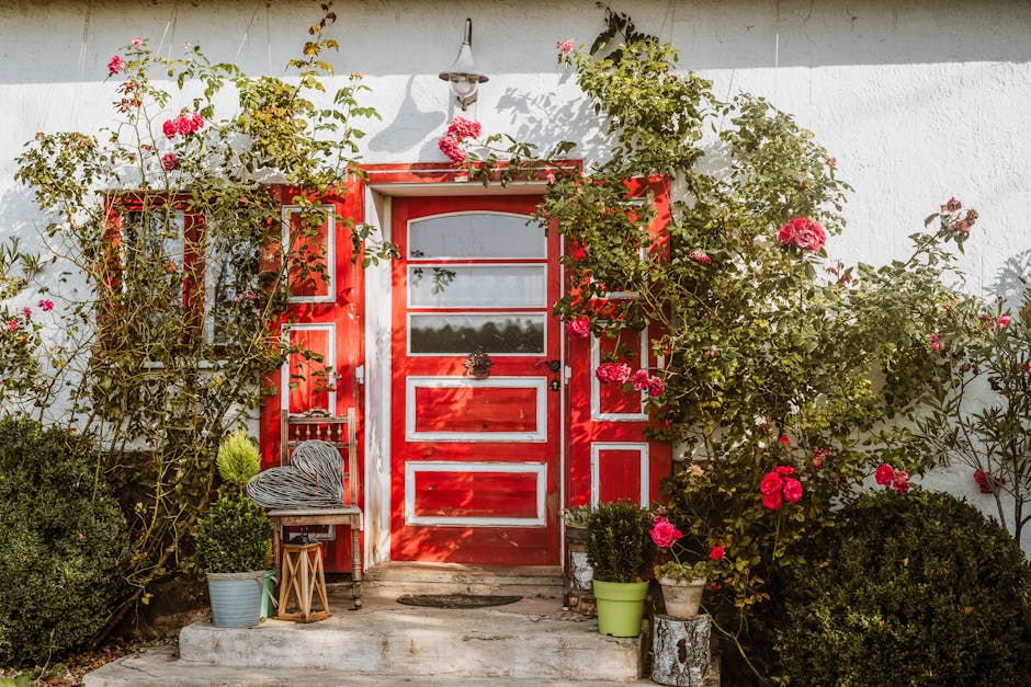 Beautiful home front door installation